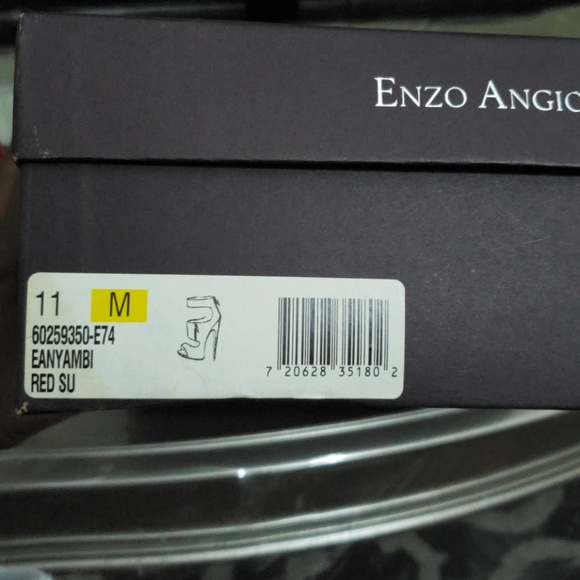 Red shoes Enzo Angiolini - Picture 7 of 8